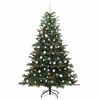 vidaXL Albero di Natale artificiale con 300 LED Verde 210 cm