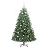 vidaXL Albero di Natale Artificiale con Rami Pieghevoli Verde 150 cm