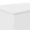 vidaXL Armadio 2 pcs Bianco 108 x 41 x 40 cm Legno multistrato
