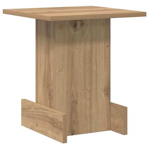 vidaXL Tavolino Rovere artigianale 35,5 x 35 x 40 cm