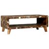 vidaXL Tavolino da salotto 90 x 50 x 35 cm Legno Recuperato Massello
