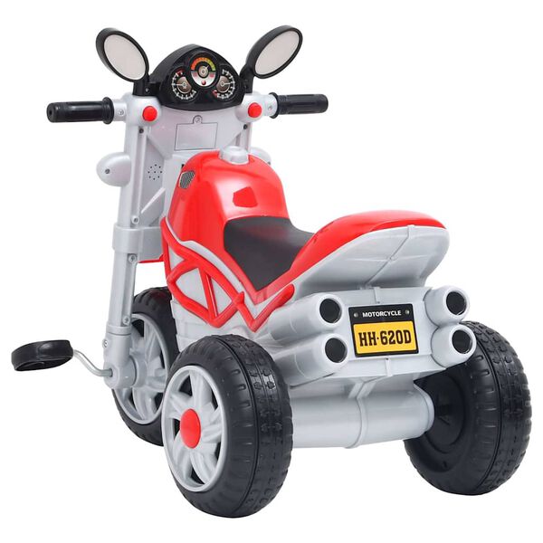 vidaXL Triciclo per Bambini Rosso