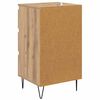 vidaXL Credenza con cassetto Rovere artigianale 40 x 35 x 70 cm