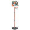 vidaXL Set da Basket Portatile Regolabile 133-160 cm