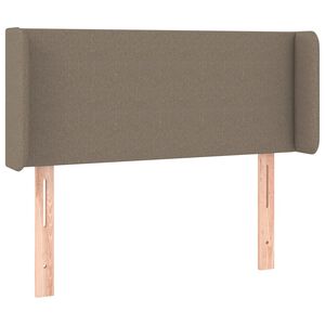 vidaXL Testiera ad Orecchio Tortora 83x16x78/88 cm in Tessuto
