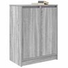 vidaXL Credenza Grigio Sonoma 57x34x76 cm in Legno Multistrato