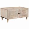 vidaXL Tavolino da salotto Bianco 80 x 54 x 40 cm Legno ingegnerizzato