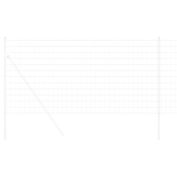 vidaXL Recinzione Euro 1,2 x 25 m Ferro rivestito in PVC