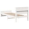 vidaXL Struttura del letto Bianco 90 x 200 cm Legno multistrato
