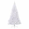 vidaXL Albero di Natale artificiale Bianco 240 cm PVC e Acciaio