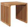 vidaXL Tavolo Laterale da Giardino Marrone 45 x 45,5 x 45,5 cm