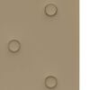 vidaXL Pannelli Murali 12 pz Cappuccino 90x30 cm in Similpelle 3,24 m&sup2;