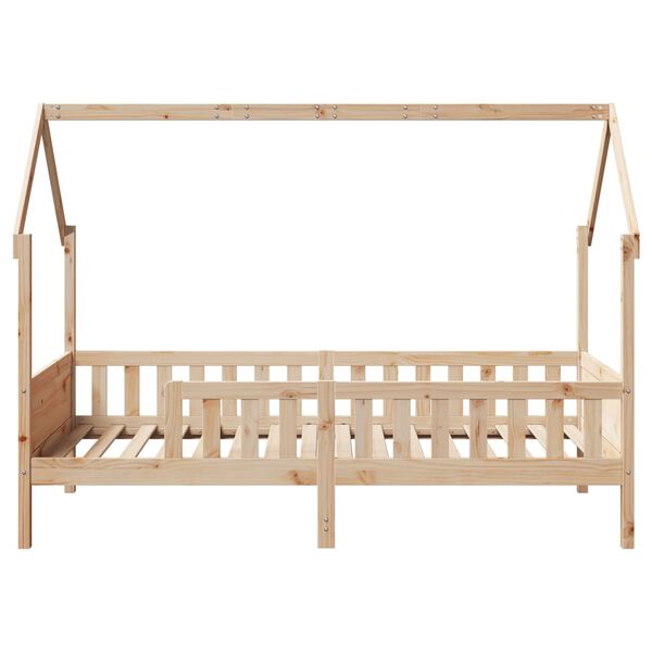 vidaXL Giroletto per Bambini 90x190 cm in Legno Massello di Pino