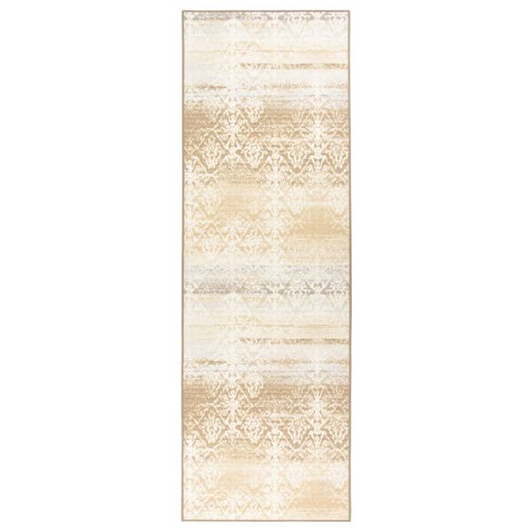 vidaXL Tappeto Corsia Oro 80x250 cm