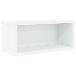 vidaXL Rack per Stoccaggio CD Bianco 40 x 17 x 17 cm