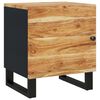 vidaXL Comodino 40x33x46 cm in Legno Massello di Acacia