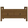 vidaXL Panca da Ingresso Ambra 80x40x43 cm in Legno Massello di Pino