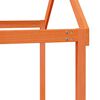 vidaXL Tetto Letto Bambini Marrone Cera 207x95,5x159 cm Massello Pino