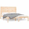 vidaXL Giroletto in Legno Massello 150x200 cm King Size
