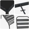 vidaXL Set da Pranzo per Giardino 5 pcs Antracite