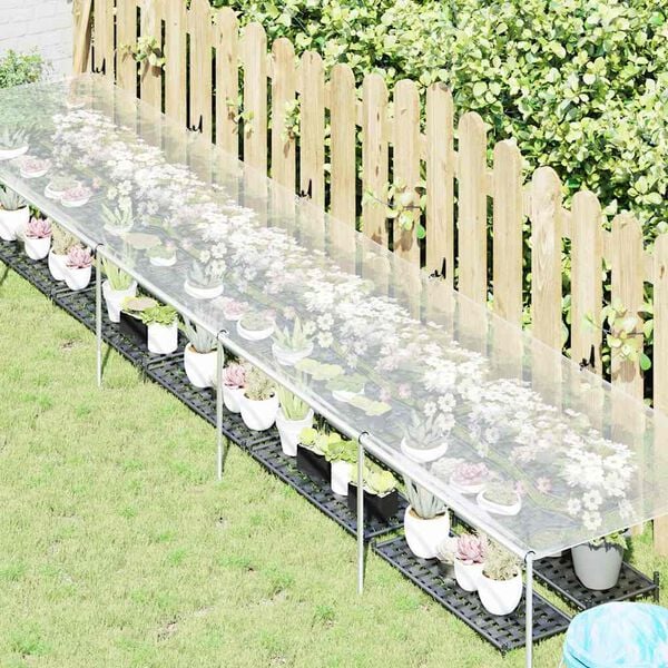 vidaXL Copertura per Piante con Occhielli 1x5 m in Polietilene