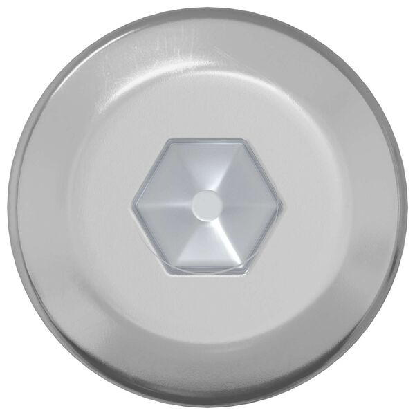 vidaXL Vite 12 pcs Argento M6 x 120 mm Acciaio