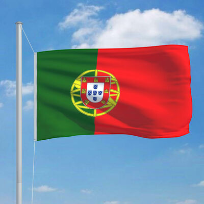 vidaXL Bandiera del Portogallo 90x150 cm