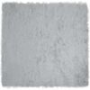 vidaXL Tappeto in finta TAFALLA Grigio 200 x 200 cm Poliestere