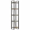 vidaXL Libreria a 5 Ripiani 40x30x180cm in Massello di Recupero