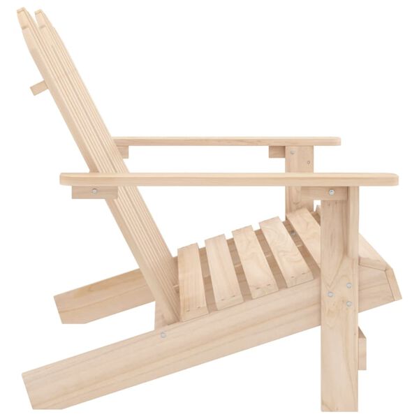 vidaXL Sedia da Giardino Adirondack a 2 Posti in Legno di Abete