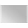 vidaXL Specchio da Bagno con Luci LED 90x60 cm