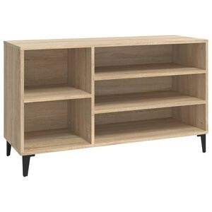 vidaXL Scarpiera Rovere Sonoma 102x36x60 cm in Legno Multistrato