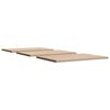 vidaXL Piani Tavolo 3 pz 80x47x2,5 cm Rettangolare Legno Massello Pino