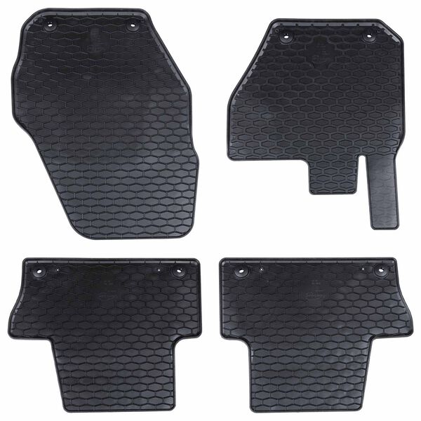vidaXL Tappetino per Auto 4 pcs Nero adatto per VOLVO XC60 2009-2017