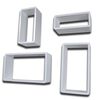 vidaXL Mensole a Cubo da Parete 8 pz Bianco