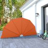 vidaXL Tenda Laterale per Terrazza Pieghevole Terracotta 160 cm