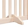 vidaXL Cancello per Cani con Porta Pieghevole 9 Pannelli 450 cm Pioppo