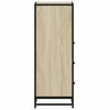 vidaXL Armadietto Bagno Rovere Sonoma 35x37,5x100 cm Legno Multistrato