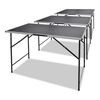 vidaXL Tavoli da Lavoro Set 3 pz Pieghevoli