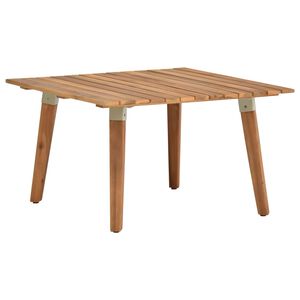 vidaXL Tavolino da Caff&egrave; per Giardino 60x60x36 cm Legno di Acacia