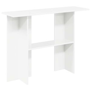 vidaXL Tavolo consolle Bianco 100 x 30 x 75 cm Legno ingegnerizzato
