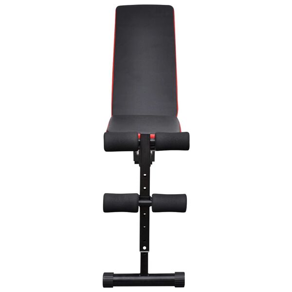 vidaXL Panca Inclinata per Addominali Regolabile