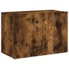 vidaXL Mobile TV a Parete Rovere Fumo 60x30x41 cm