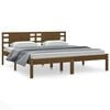 vidaXL Giroletto ambra in Legno Massello di Pino 200x200 cm