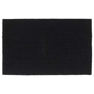 vidaXL Zerbino Nero 50x80 cm Fibra di Cocco