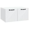 vidaXL Mobile Porta TV da Muro Bianco 59,5 x 41 x 30 cm