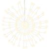 vidaXL Illuminazione di Natale Galassia 140 LED Bianco Caldo 17 cm