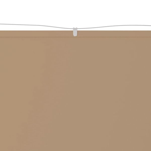 vidaXL Paravento Verticale Grigio Talpa 140x420 cm in Tessuto Oxford