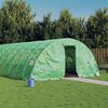 vidaXL Serra con Telaio in Acciaio Verde 70 m&sup2; 14x5x2,3 m