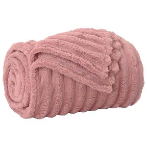 vidaXL Coperta Rosa 270 x 240 cm 1.38 kg Panno